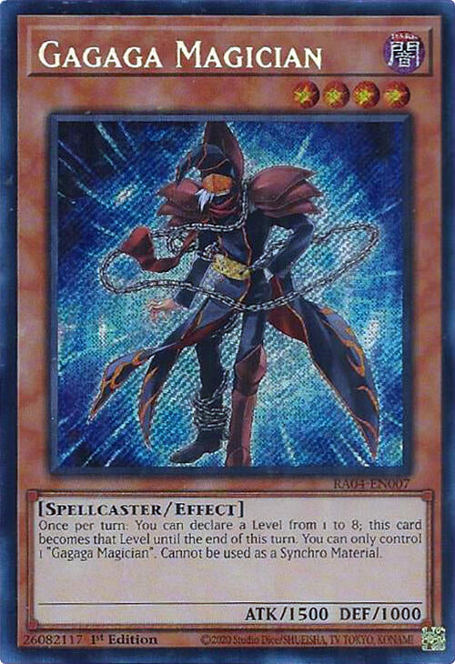Gagaga Magician [RA04-EN007] Secret Rare | The Time Vault CA