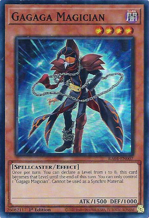Gagaga Magician [RA04-EN007] Super Rare | The Time Vault CA