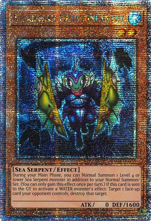 Atlantean Heavy Infantry [RA04-EN010] Quarter Century Secret Rare | The Time Vault CA