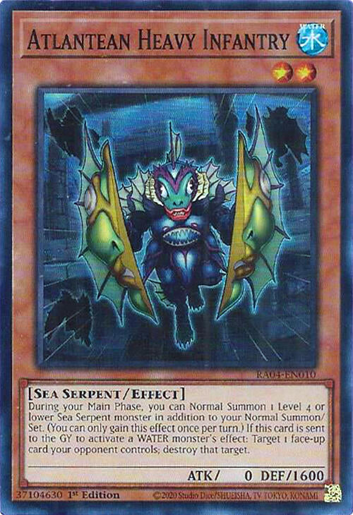 Atlantean Heavy Infantry [RA04-EN010] Super Rare | The Time Vault CA