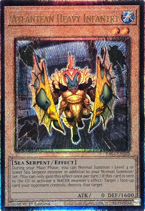 Atlantean Heavy Infantry [RA04-EN010] Prismatic Ultimate Rare | The Time Vault CA