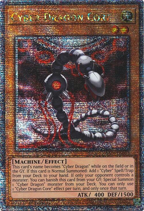 Cyber Dragon Core [RA04-EN013] Quarter Century Secret Rare | The Time Vault CA
