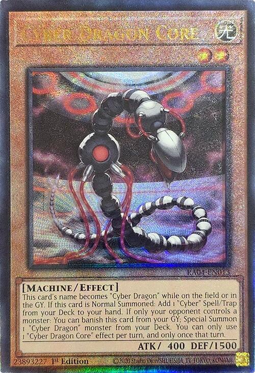 Cyber Dragon Core [RA04-EN013] Prismatic Ultimate Rare | The Time Vault CA