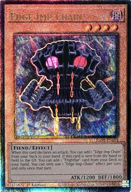 Edge Imp Chain [RA04-EN014] Prismatic Ultimate Rare | The Time Vault CA