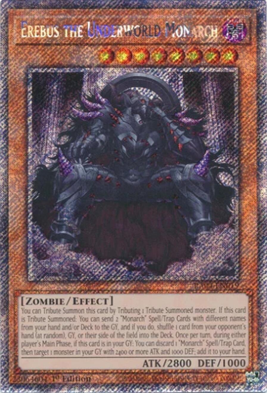Erebus the Underworld Monarch [RA04-EN019] Platinum Secret Rare | The Time Vault CA