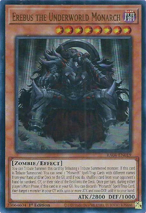 Erebus the Underworld Monarch [RA04-EN019] Ultra Rare | The Time Vault CA