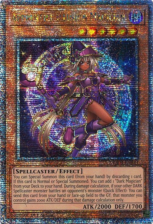 Apprentice Illusion Magician [RA04-EN023] Quarter Century Secret Rare | The Time Vault CA