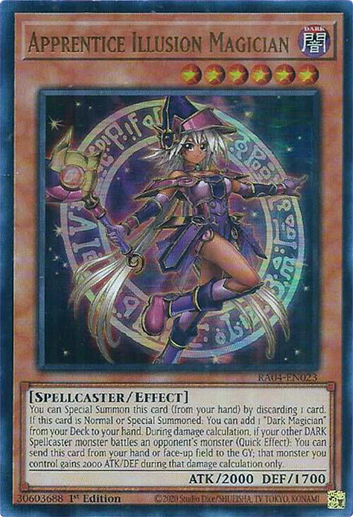 Apprentice Illusion Magician [RA04-EN023] Ultra Rare | The Time Vault CA