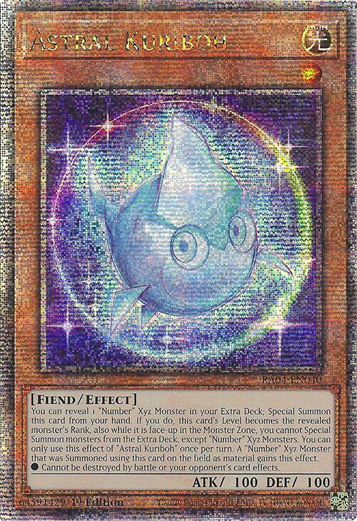Astral Kuriboh [RA04-EN040] Quarter Century Secret Rare | The Time Vault CA