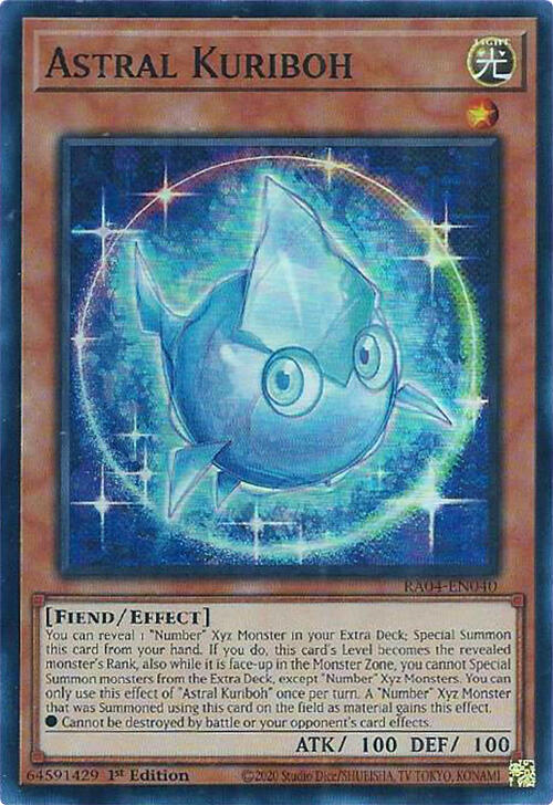 Astral Kuriboh [RA04-EN040] Super Rare | The Time Vault CA