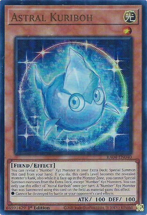 Astral Kuriboh [RA04-EN040] Ultra Rare | The Time Vault CA