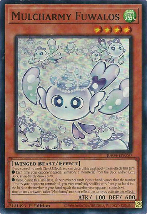 Mulcharmy Fuwalos [RA04-EN050] Super Rare | The Time Vault CA