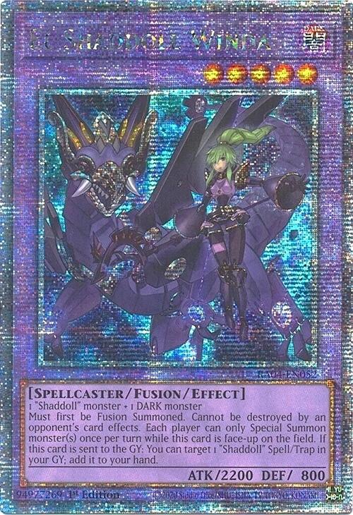 El Shaddoll Winda (Alternate Art) [RA04-EN052] Quarter Century Secret Rare | The Time Vault CA