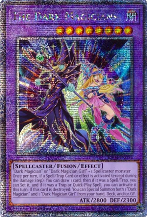 The Dark Magicians [RA04-EN054] Quarter Century Secret Rare | The Time Vault CA