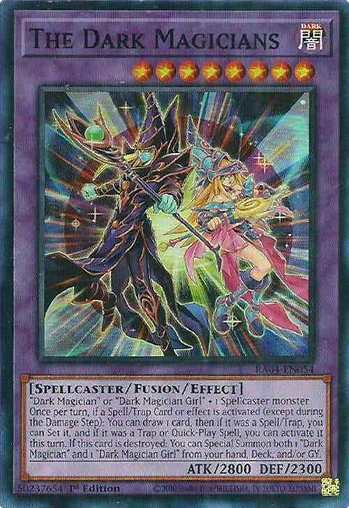 The Dark Magicians [RA04-EN054] Super Rare | The Time Vault CA