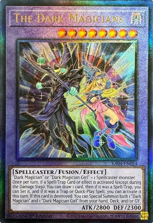The Dark Magicians [RA04-EN054] Prismatic Ultimate Rare | The Time Vault CA