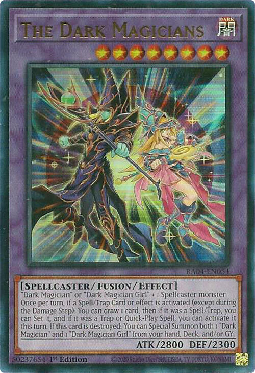 The Dark Magicians [RA04-EN054] Ultra Rare | The Time Vault CA