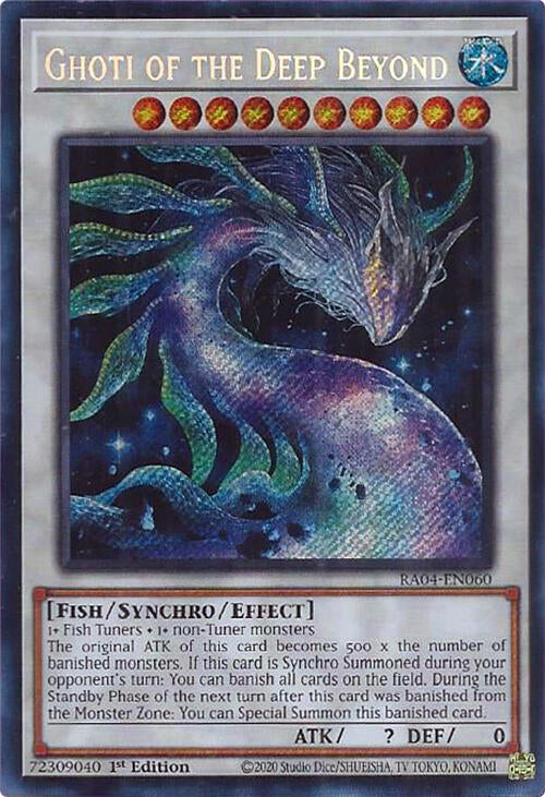 Ghoti of the Deep Beyond [RA04-EN060] Secret Rare | The Time Vault CA