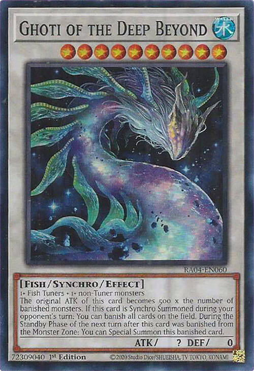 Ghoti of the Deep Beyond [RA04-EN060] Super Rare | The Time Vault CA