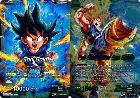 Son Goku // Full-Size Power Son Goku (P-072) [Promotion Cards] | The Time Vault CA