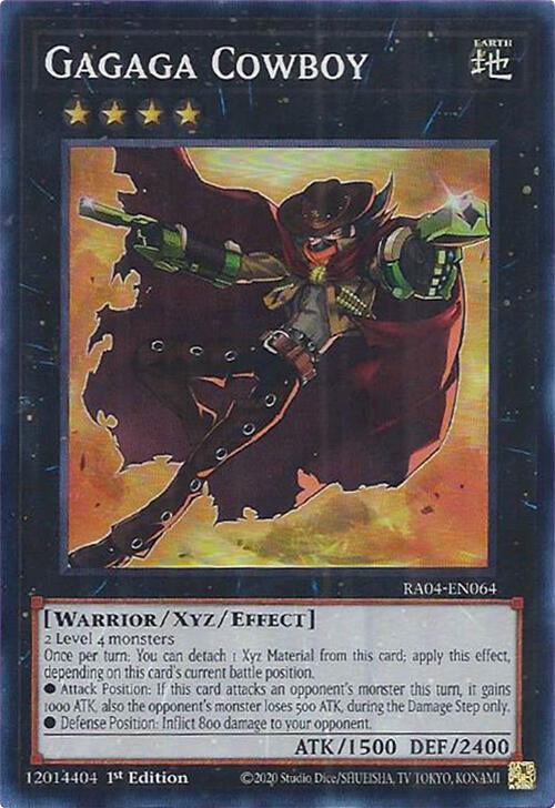 Gagaga Cowboy [RA04-EN064] Super Rare | The Time Vault CA