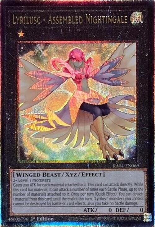 Lyrilusc - Assembled Nightingale [RA04-EN069] Prismatic Ultimate Rare | The Time Vault CA
