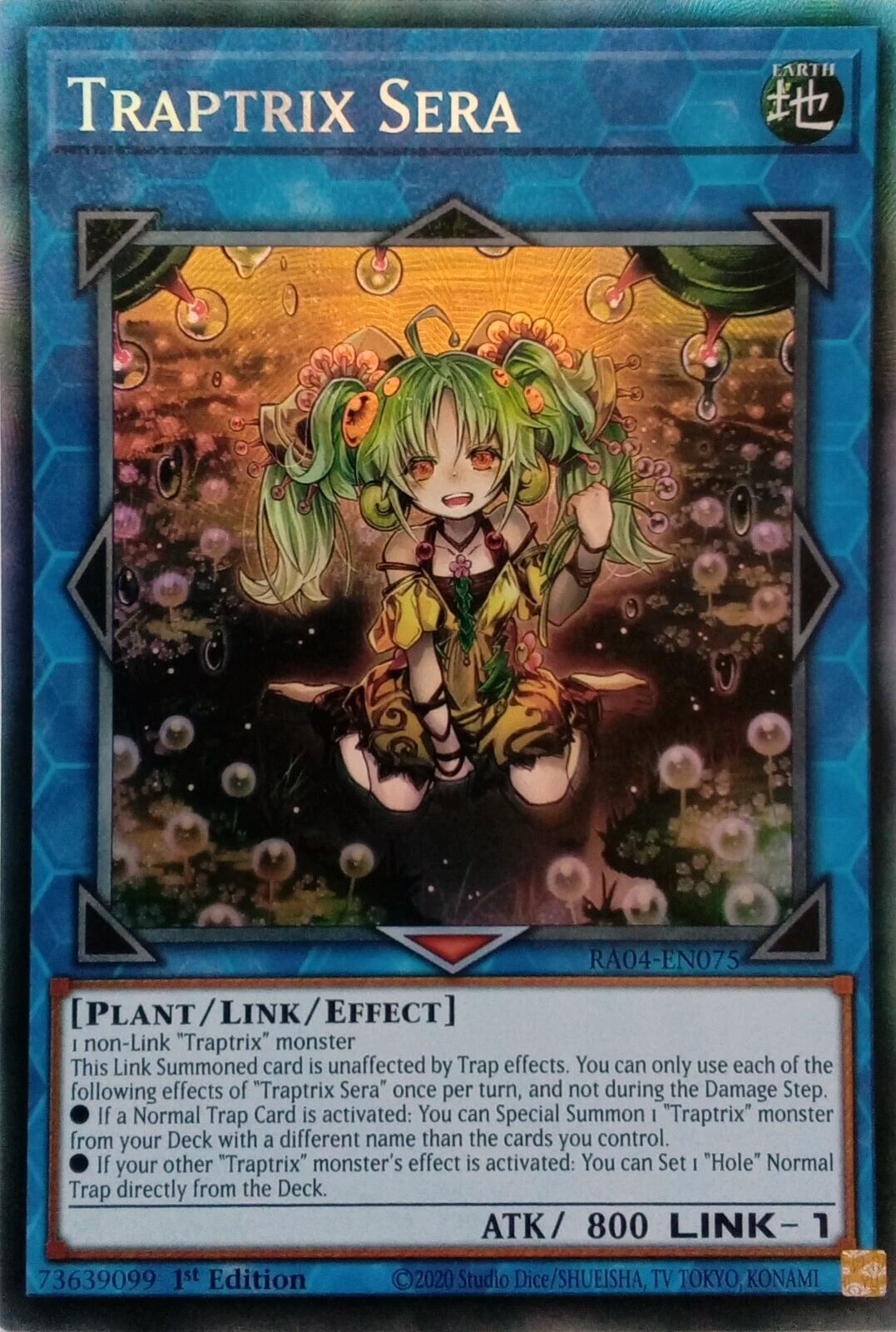 Traptrix Sera [RA04-EN075] Prismatic Collector's Rare | The Time Vault CA