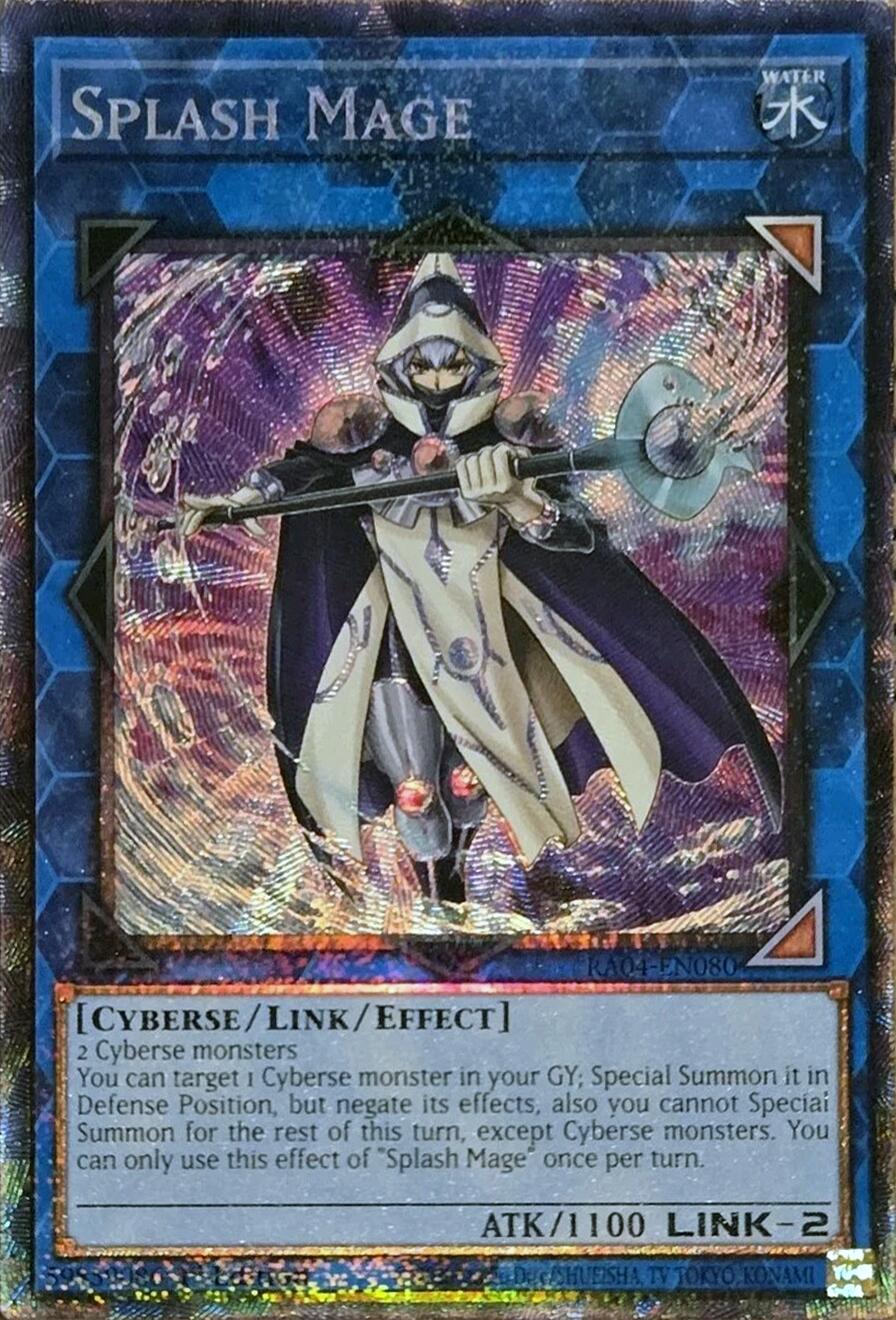 Splash Mage [RA04-EN080] Prismatic Collector's Rare | The Time Vault CA