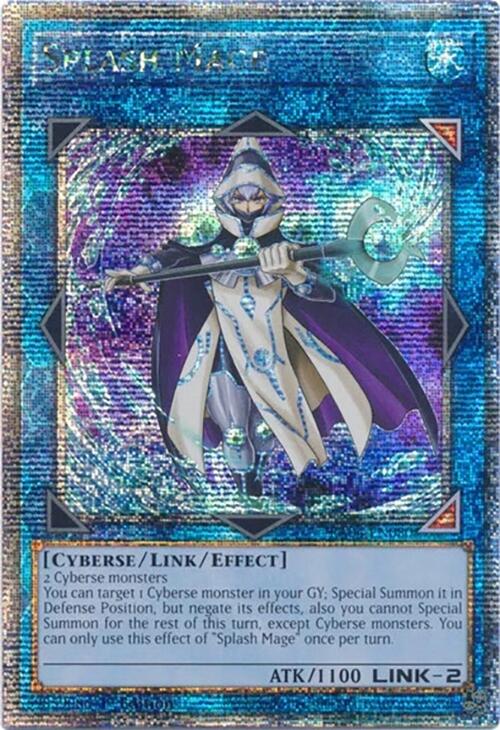 Splash Mage [RA04-EN080] Quarter Century Secret Rare | The Time Vault CA