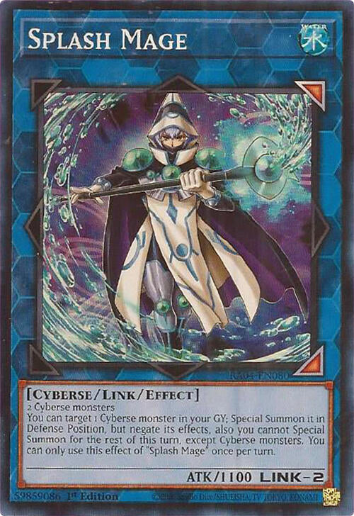 Splash Mage [RA04-EN080] Super Rare | The Time Vault CA
