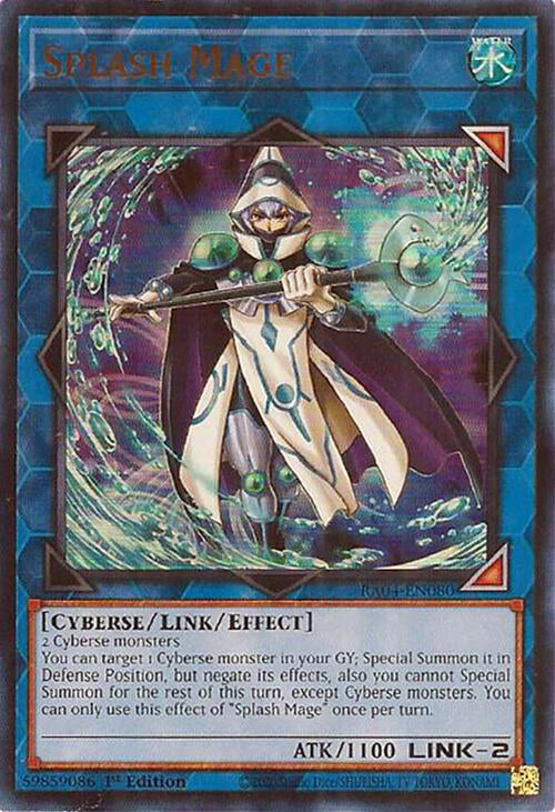 Splash Mage [RA04-EN080] Ultra Rare | The Time Vault CA