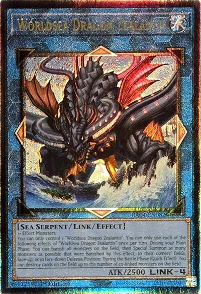 Worldsea Dragon Zealantis [RA04-EN082] Prismatic Ultimate Rare | The Time Vault CA