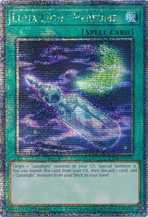 Luna Light Perfume [RA04-EN090] Quarter Century Secret Rare | The Time Vault CA