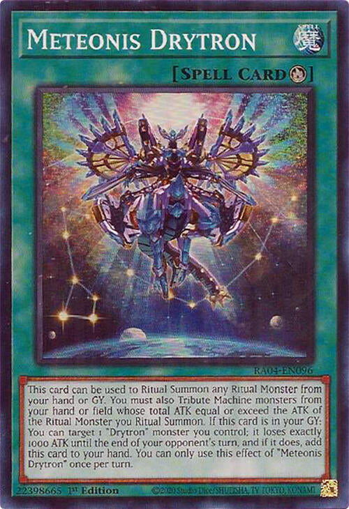 Meteonis Drytron [RA04-EN096] Super Rare | The Time Vault CA