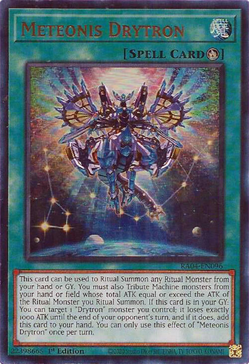 Meteonis Drytron [RA04-EN096] Ultra Rare | The Time Vault CA