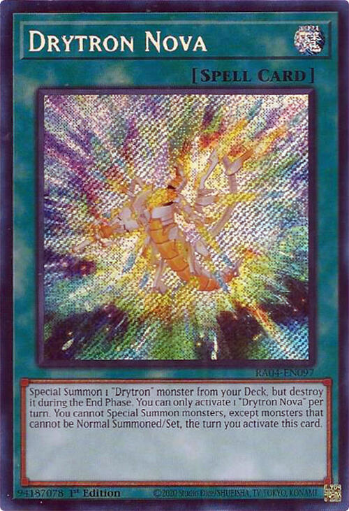 Drytron Nova [RA04-EN097] Secret Rare | The Time Vault CA