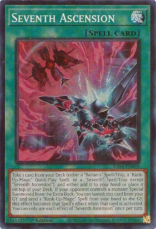 Seventh Ascension [RA04-EN098] Super Rare | The Time Vault CA