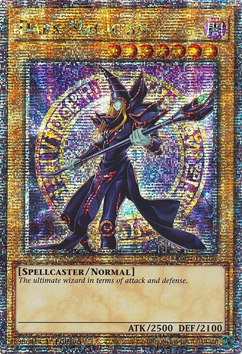 Dark Magician (8th Art) [RA04-EN106] Quarter Century Secret Rare | The Time Vault CA