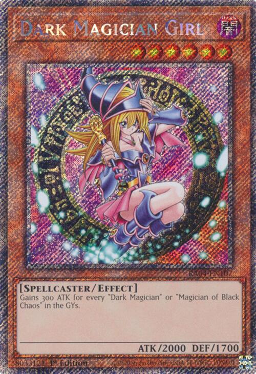 Dark Magician Girl (3rd Art) [RA04-EN107] Platinum Secret Rare | The Time Vault CA