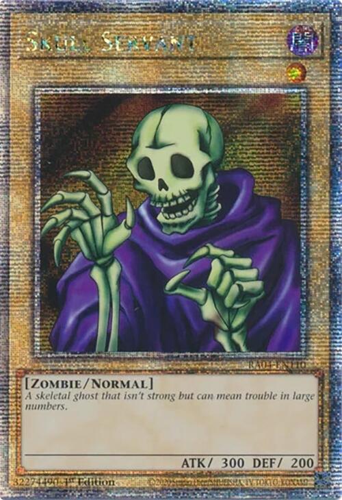 Skull Servant [RA04-EN110] Quarter Century Secret Rare | The Time Vault CA