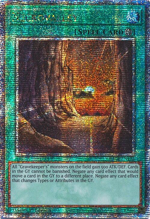 Necrovalley [RA04-EN122] Quarter Century Secret Rare | The Time Vault CA