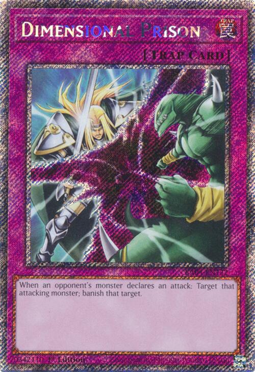 Dimensional Prison [RA04-EN132] Platinum Secret Rare | The Time Vault CA