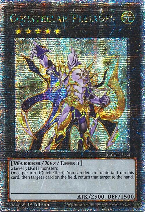 Constellar Pleiades [RA04-EN164] Quarter Century Secret Rare | The Time Vault CA