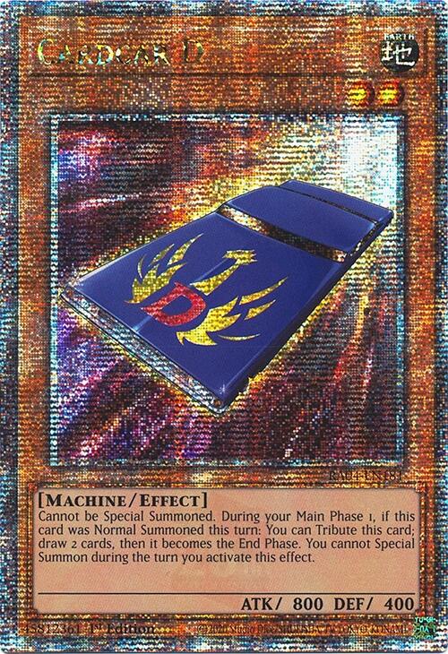 Cardcar D [RA04-EN181] Quarter Century Secret Rare | The Time Vault CA