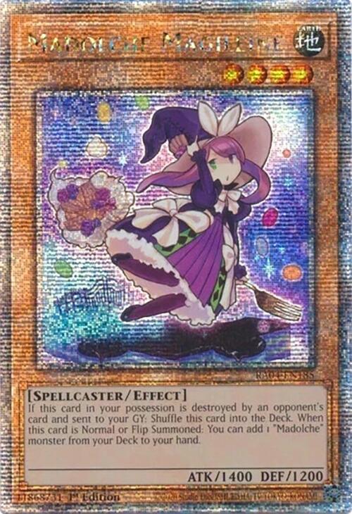 Madolche Magileine [RA04-EN185] Quarter Century Secret Rare | The Time Vault CA