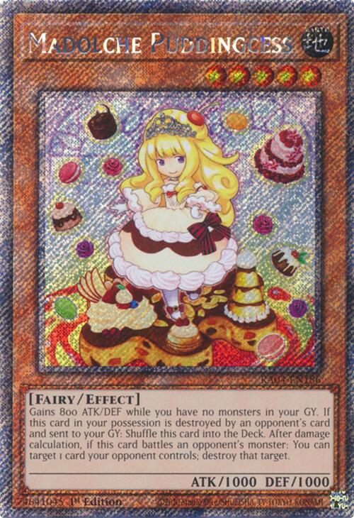 Madolche Puddingcess [RA04-EN186] Platinum Secret Rare | The Time Vault CA