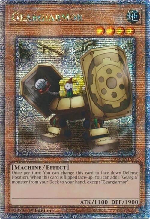 Geargiarmor [RA04-EN187] Quarter Century Secret Rare | The Time Vault CA