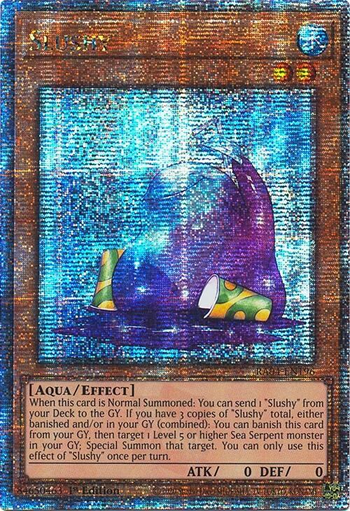 Slushy [RA04-EN196] Quarter Century Secret Rare | The Time Vault CA