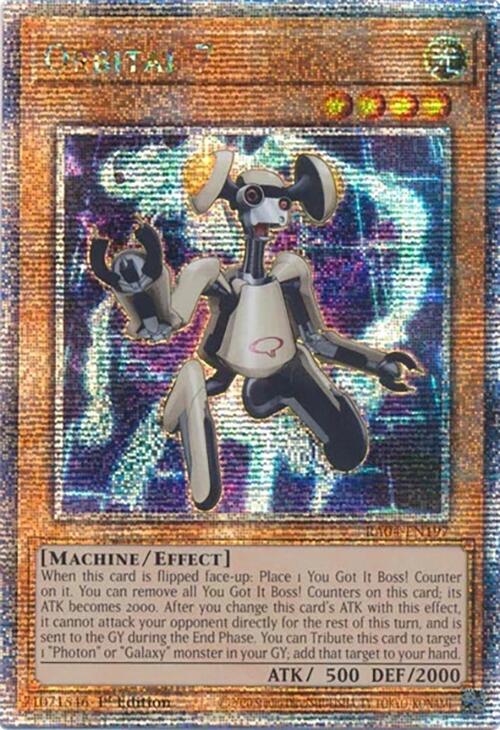 Orbital 7 [RA04-EN197] Quarter Century Secret Rare | The Time Vault CA