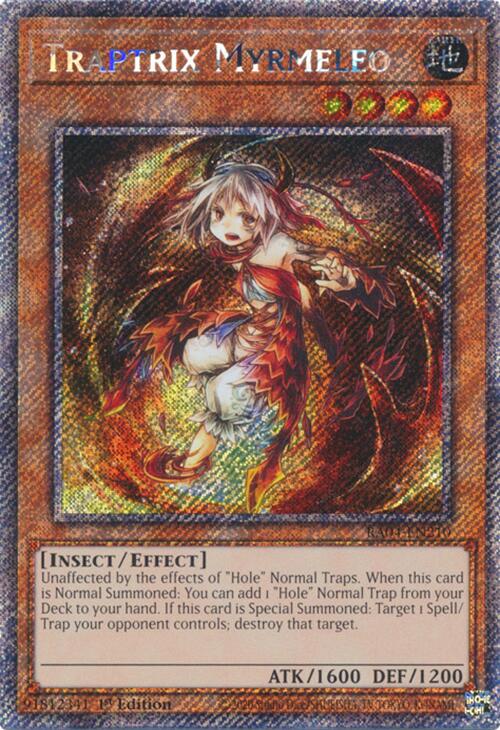 Traptrix Myrmeleo [RA04-EN210] Platinum Secret Rare | The Time Vault CA